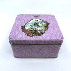 Raffles Hotel Singapore Purple Mooncake Tin Mid Autumn Festival Collectible